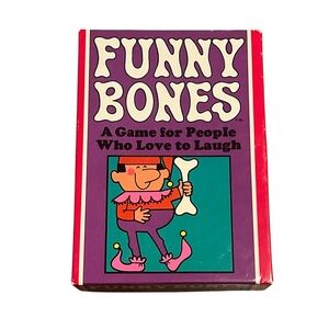 Vintage 1968 Funny Bones By Parker Brothers Game